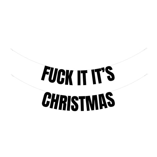 It's Christmas banner
