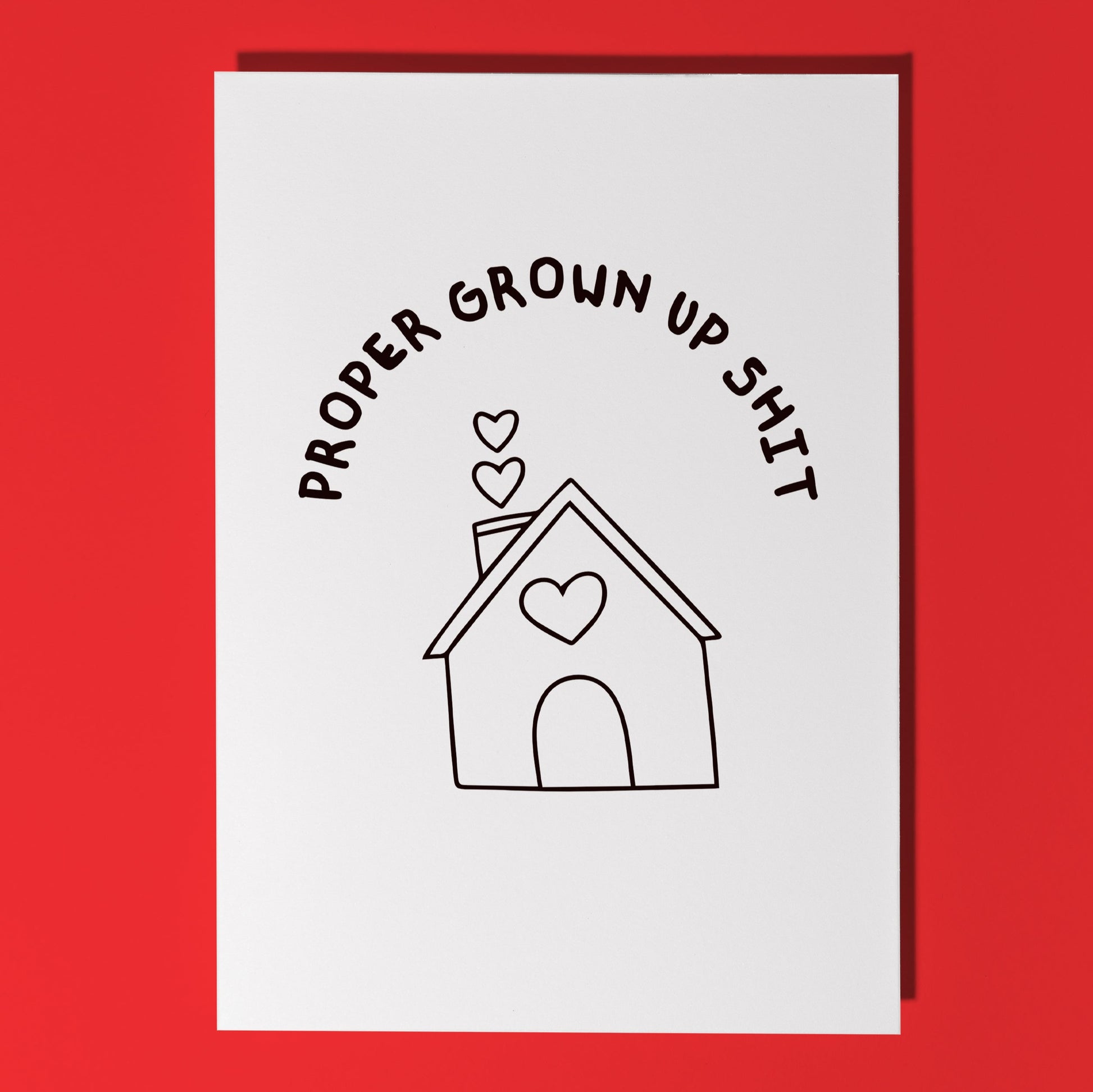 funny new home cards