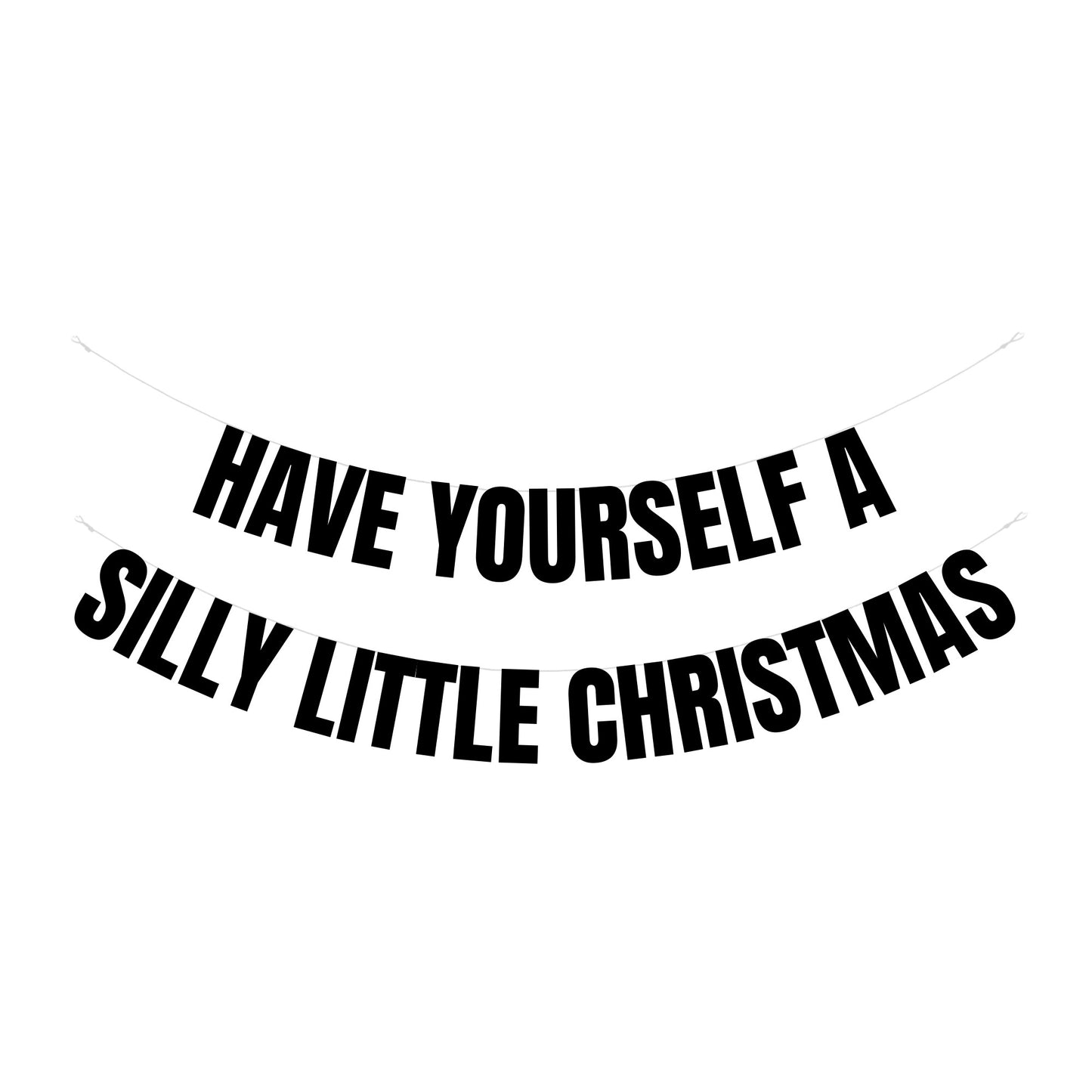 Silly Christmas banner