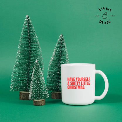 Shitty Christmas mug