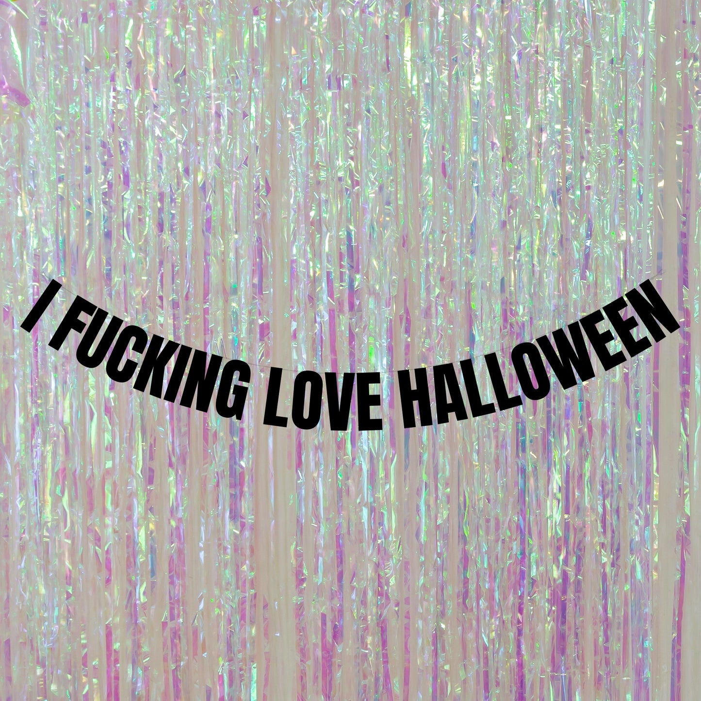 I fucking love halloween banner