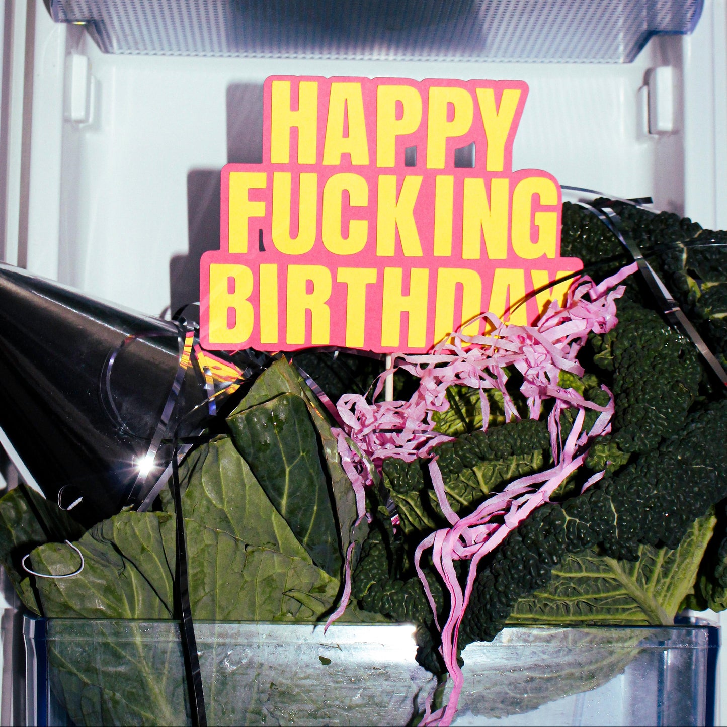 Happy Fucking Birthday Cake Topper