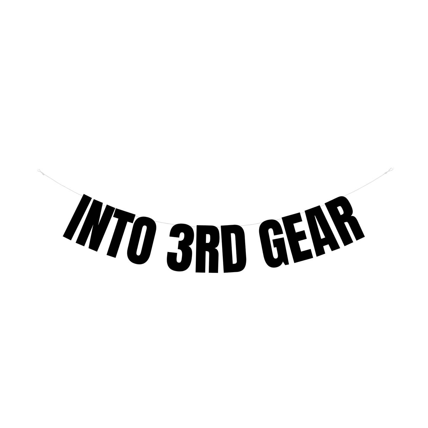 Into Third gear banner