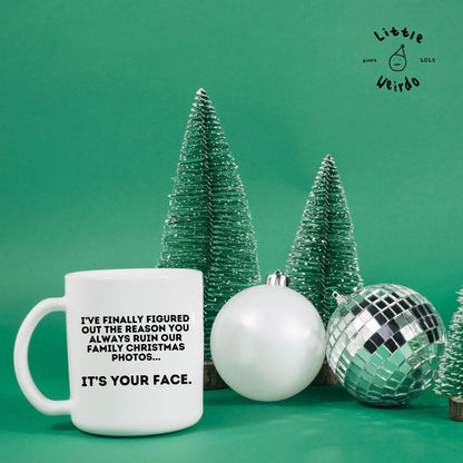 Family photos mug