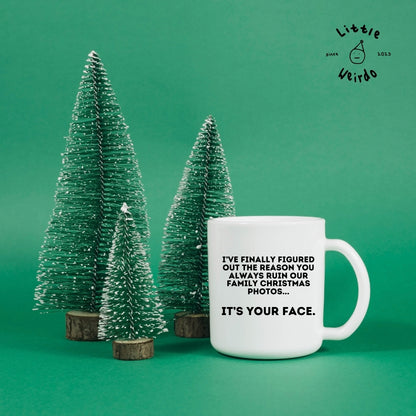 Family photos mug