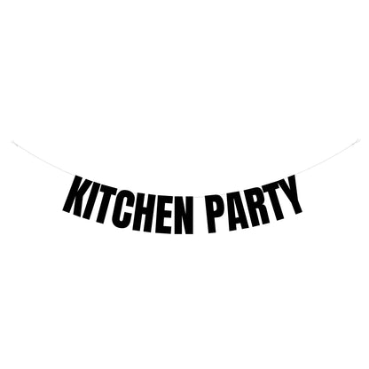 Kitchen party banner