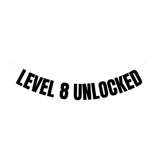 Level 8 unlocked banner