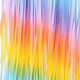 2 pack - Rainbow foil curtain backdrop