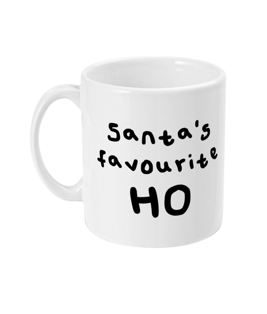 Santa's favourite ho mug