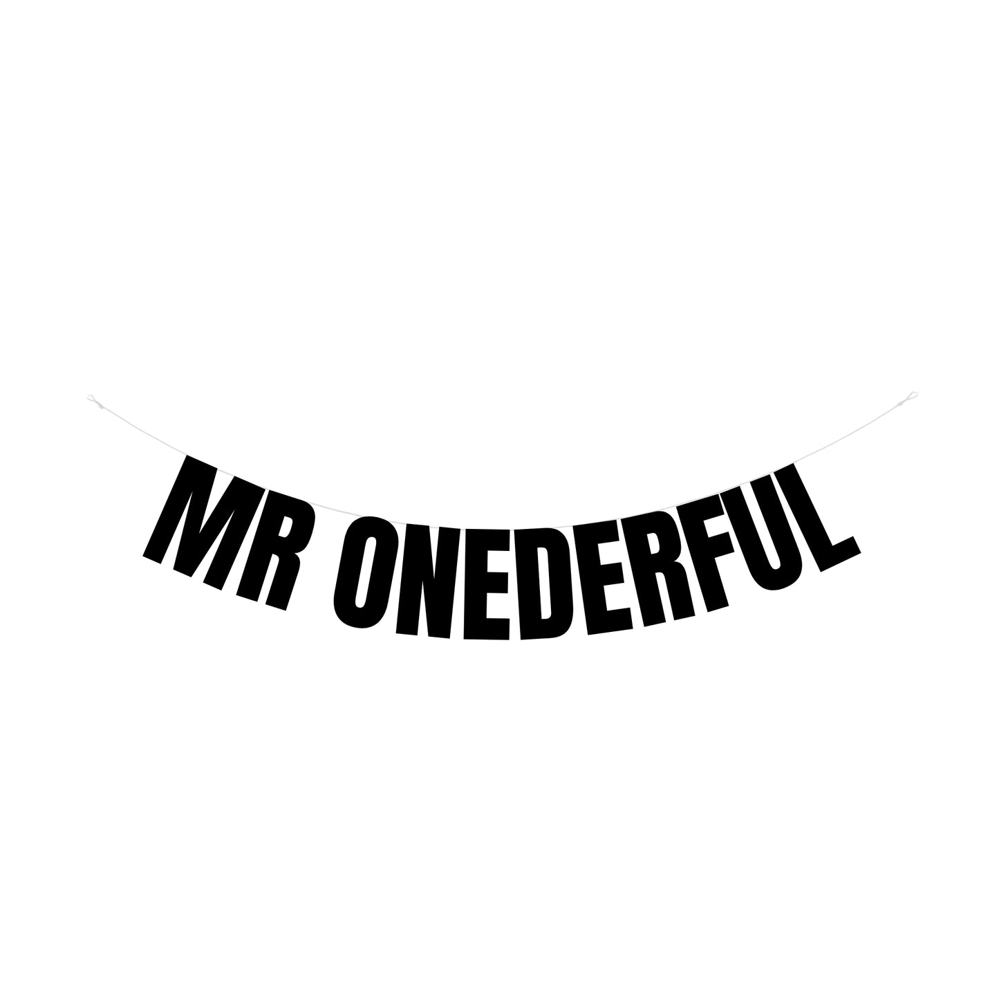 Mr One-derful banner