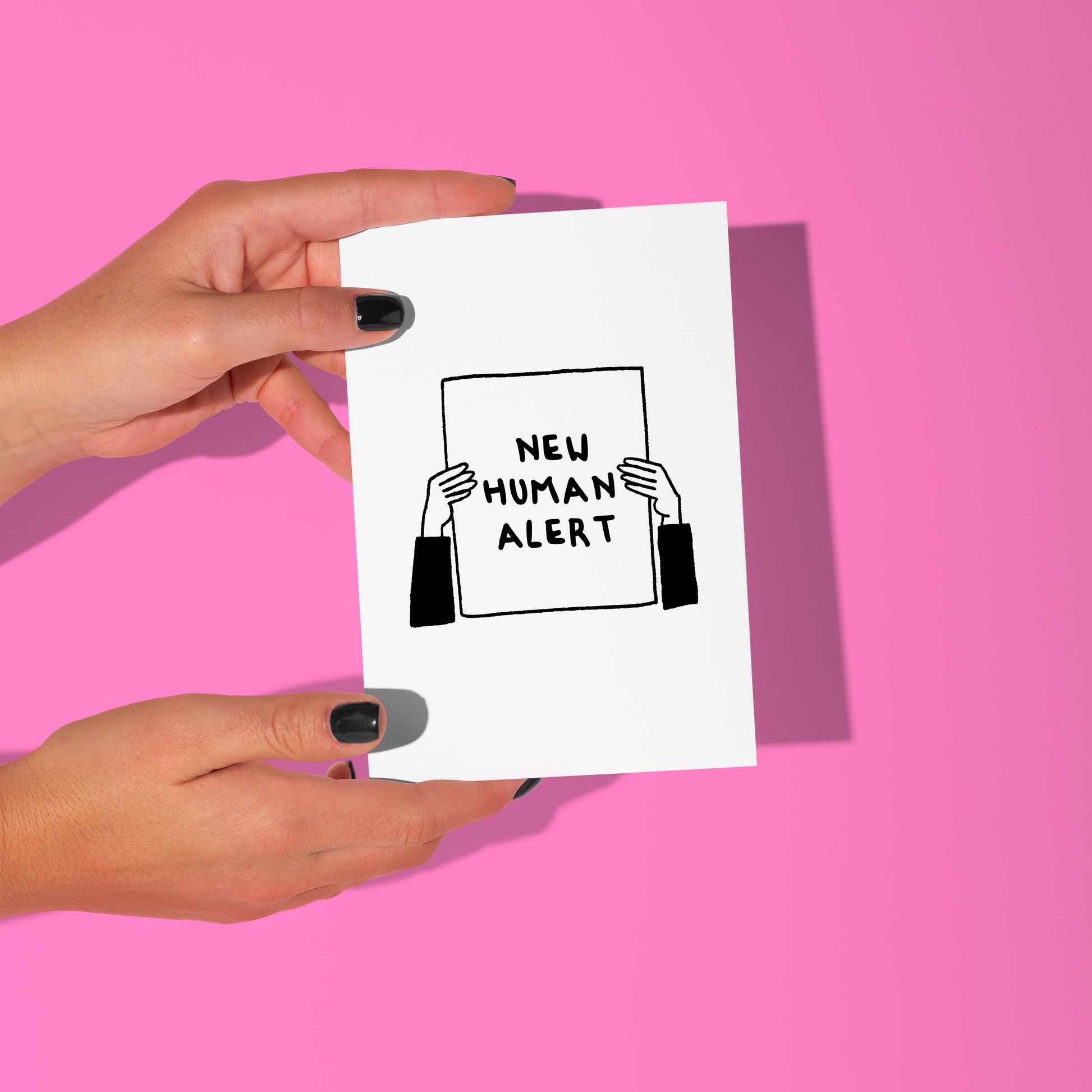 funny baby shower card