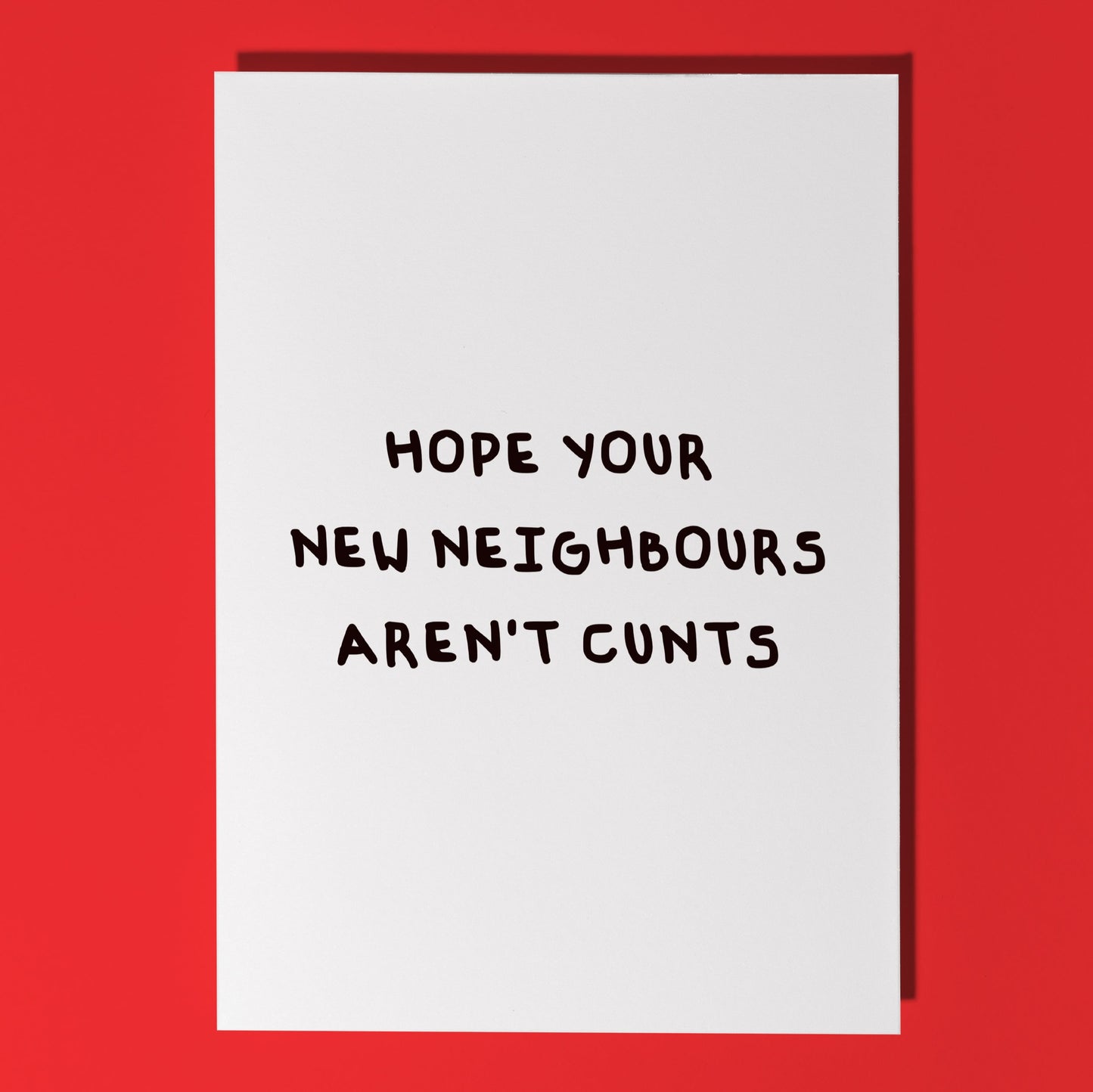 Funny mortgage cards