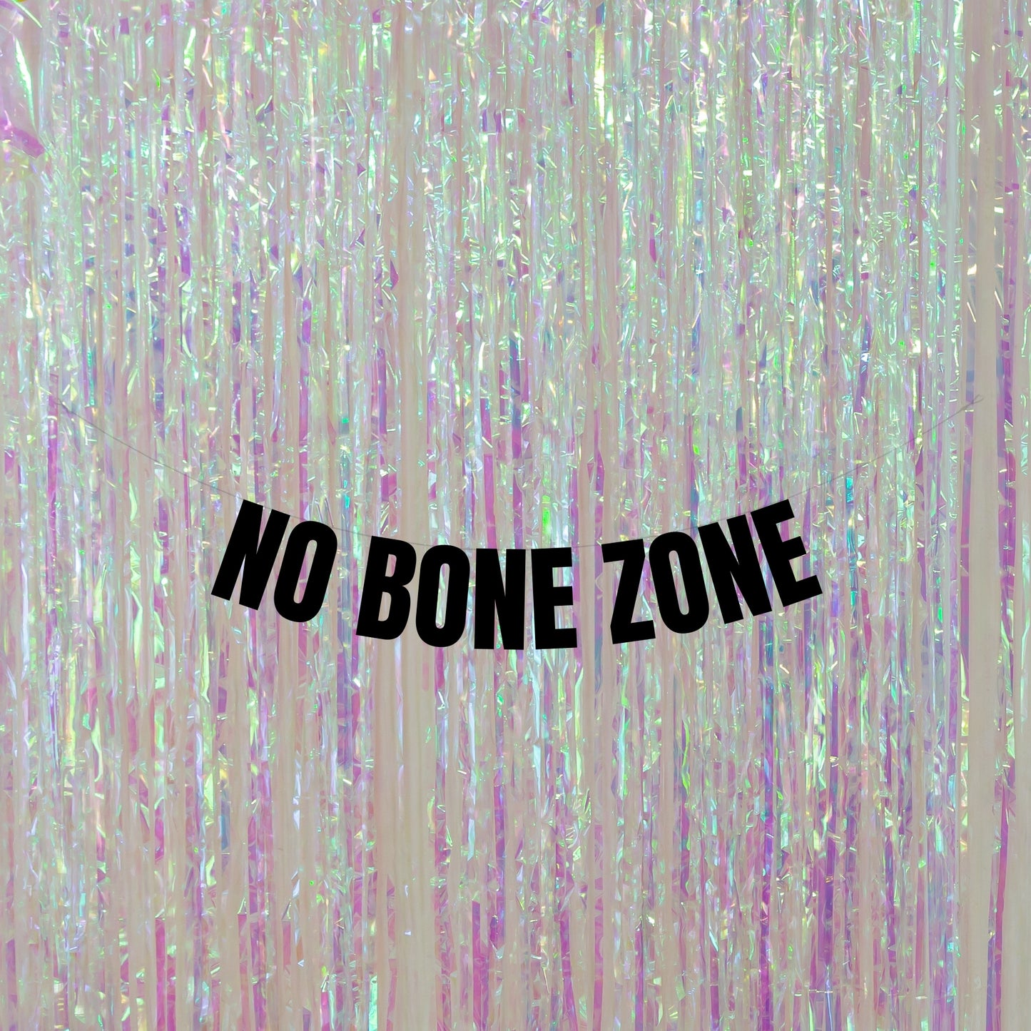 No bone zone banner