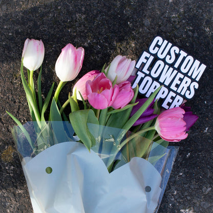 Custom Flowers topper