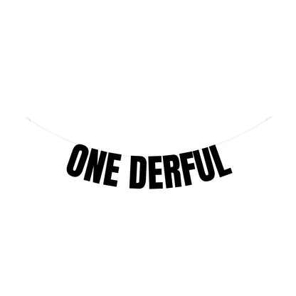 One-derful banner