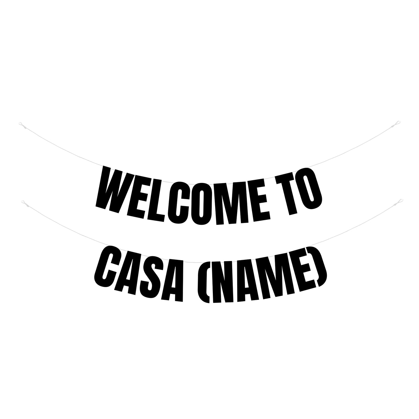 Personalised Casa banner