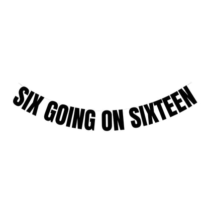 Six going on Sixteen banner