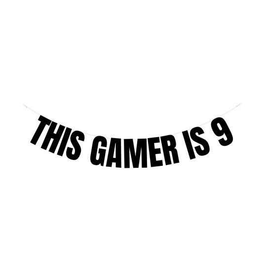 This gamer is 9 banner