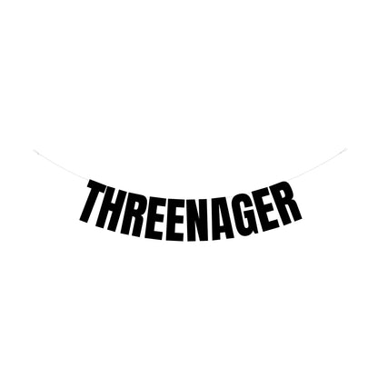 Threenager banner