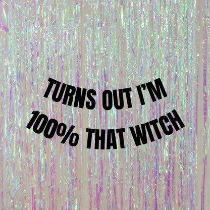 Turns out i'm 100% that witch banner