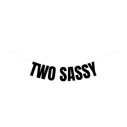 Two sassy banner