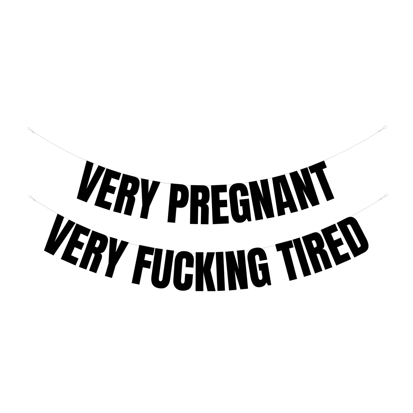 Very pregnant banner
