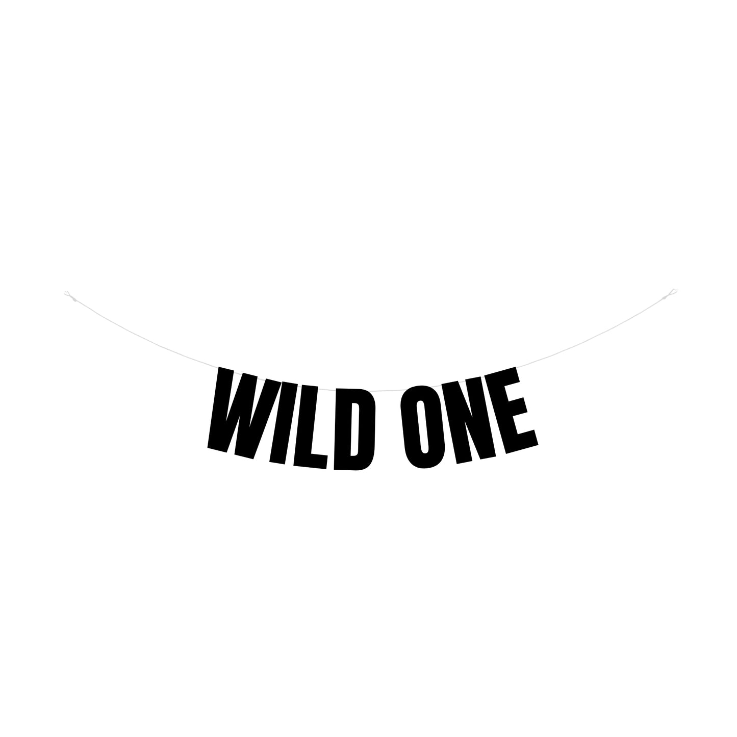 Wild one banner