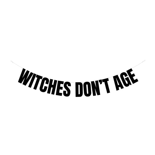 Witches don't age banner