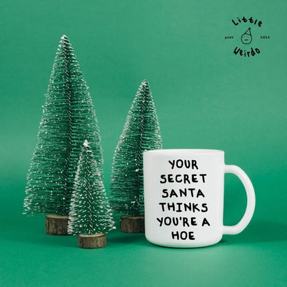 Secret Santa hoe mug