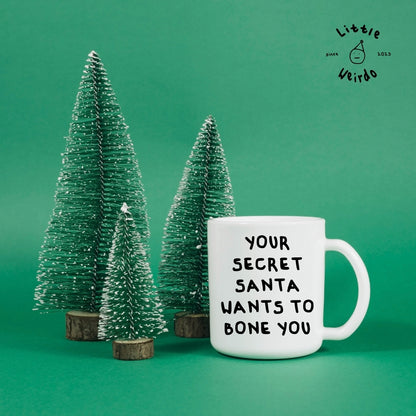 Secret Santa bone you mug