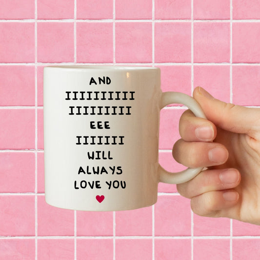 And iiiii mug