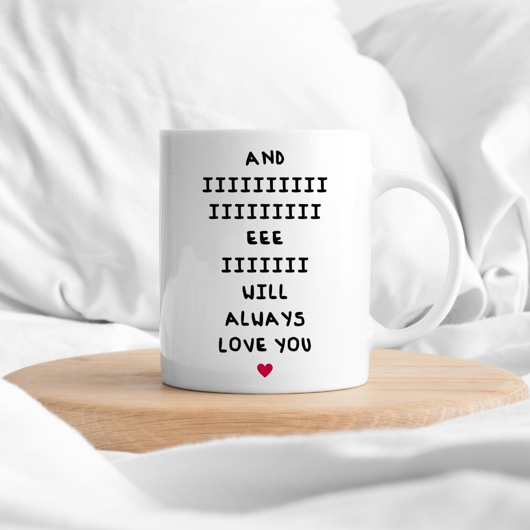 And iiiii mug
