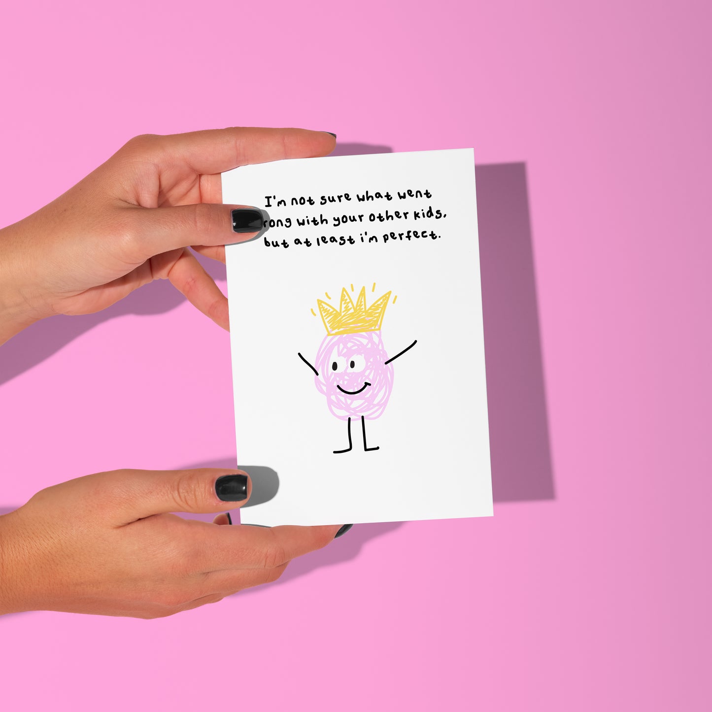 At least i'm perfect card