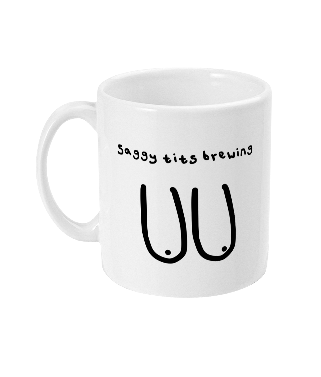 Saggy tits brewing mug