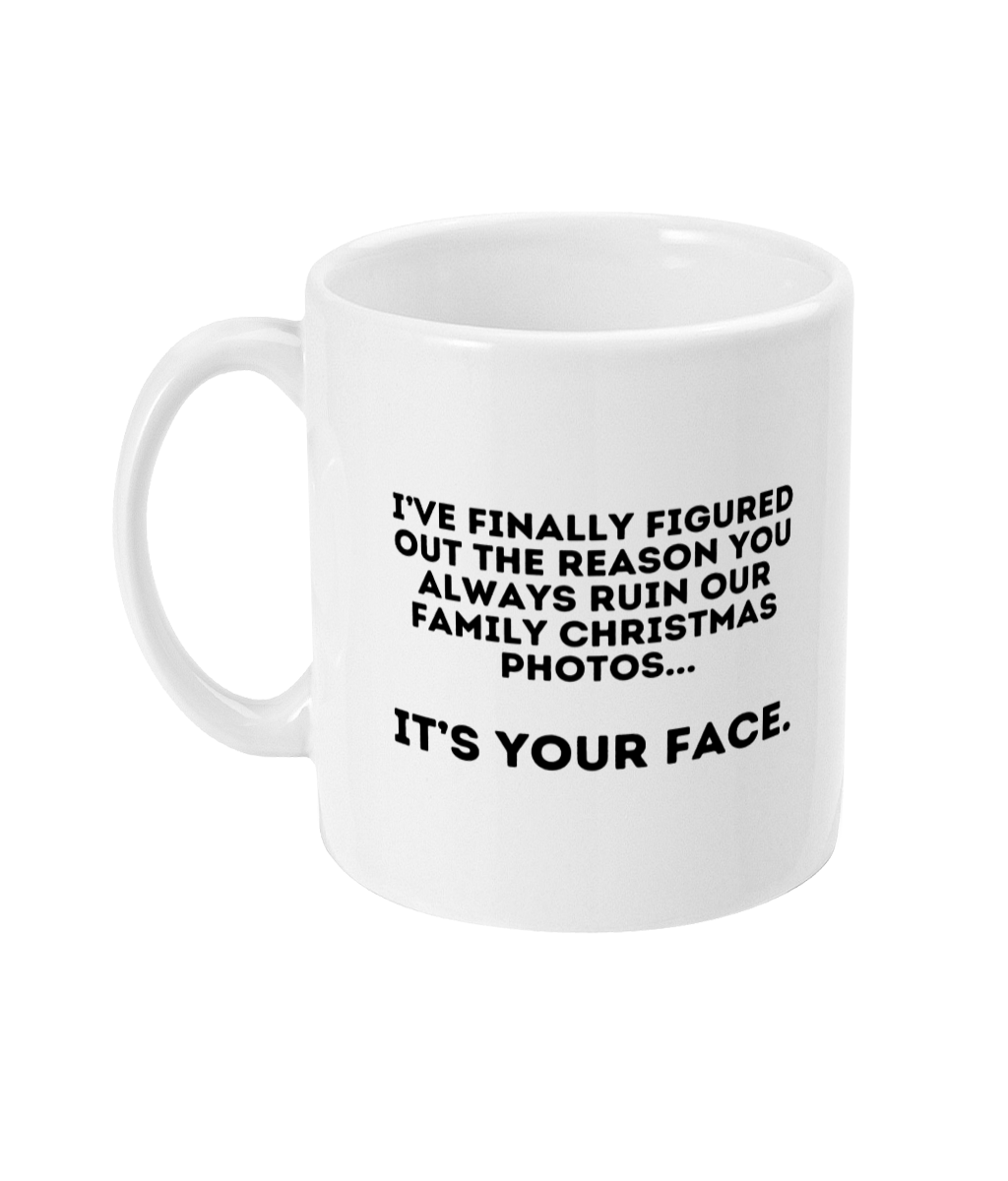 Family photos mug