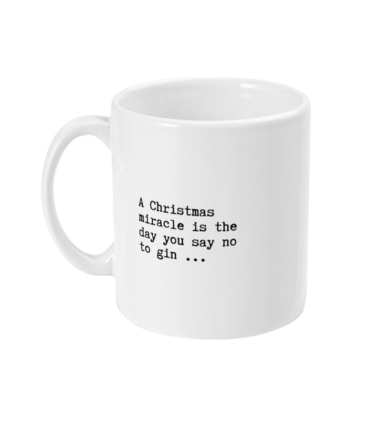 No to gin mug