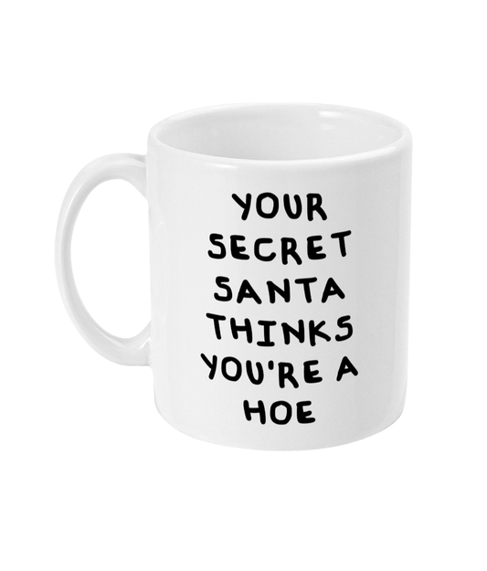 Secret Santa hoe mug