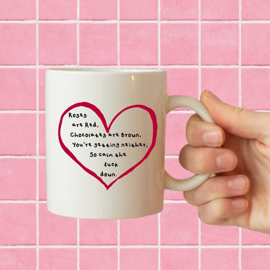 Calm the fuck down mug