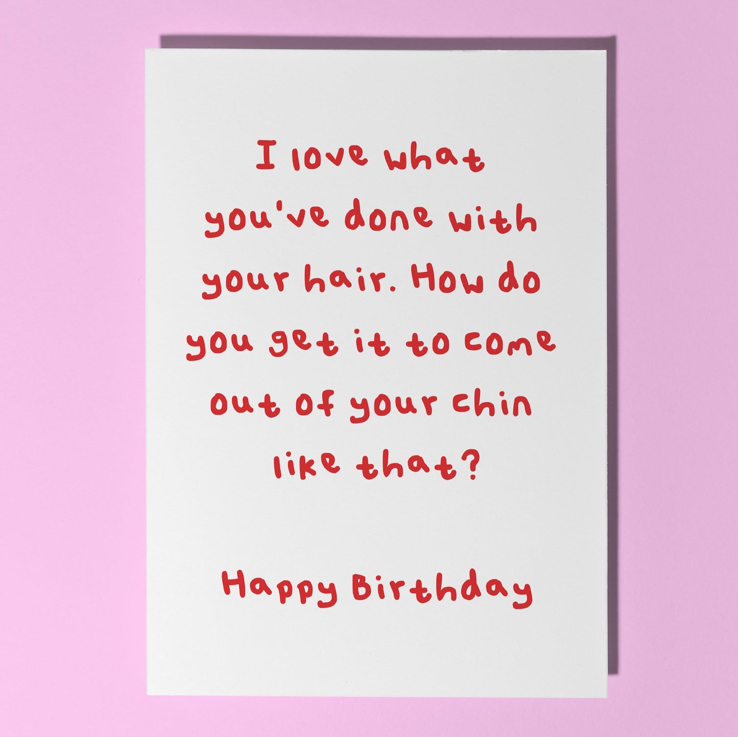 funny birthday card