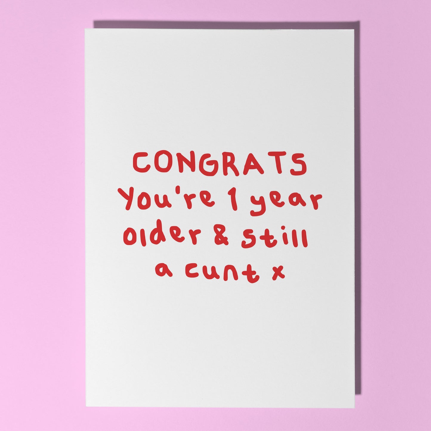 funny birthday card