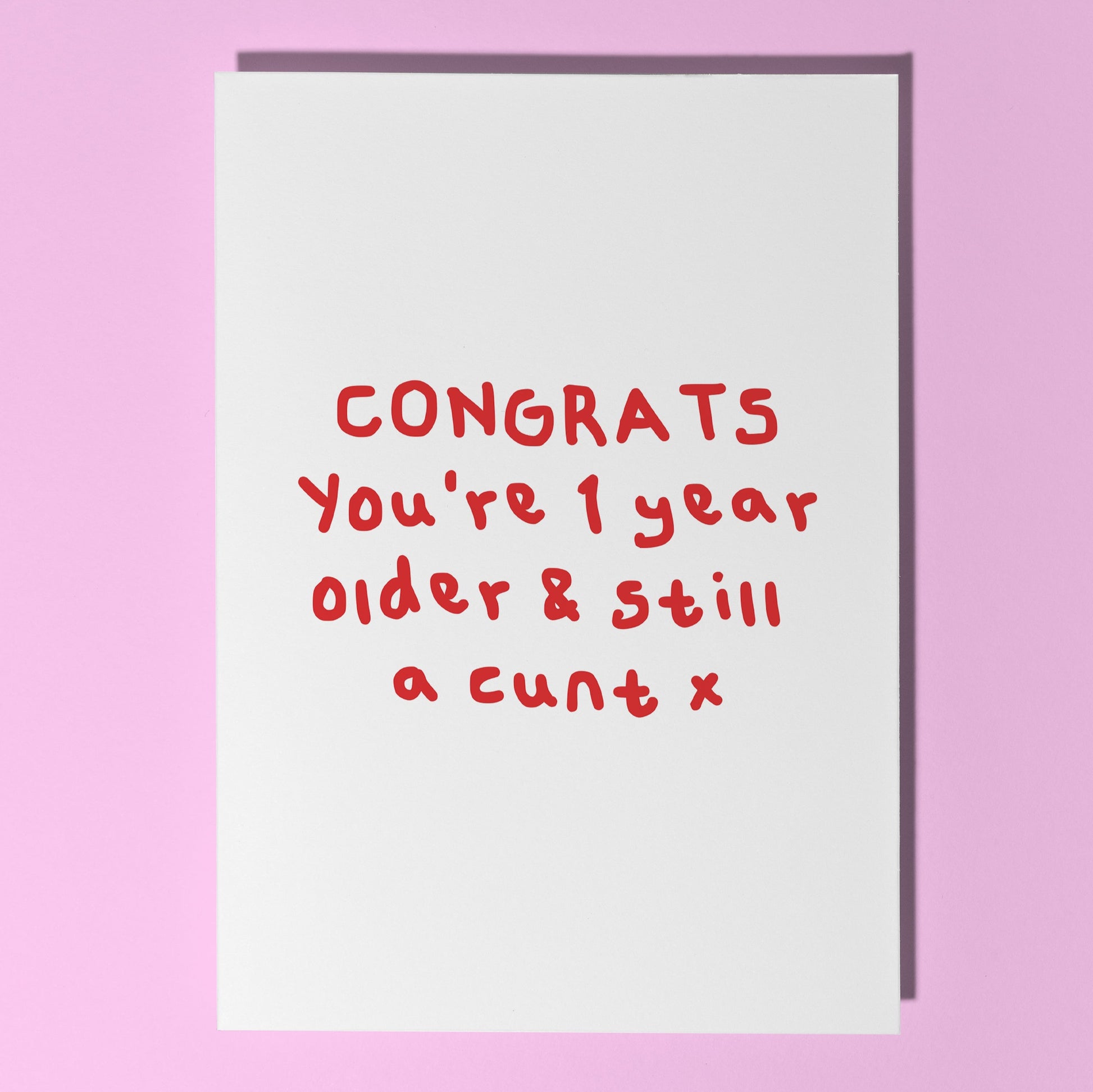 funny birthday card