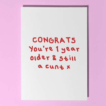 funny birthday card