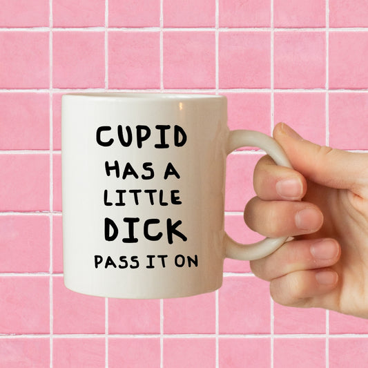 Cupid has a little dick mug