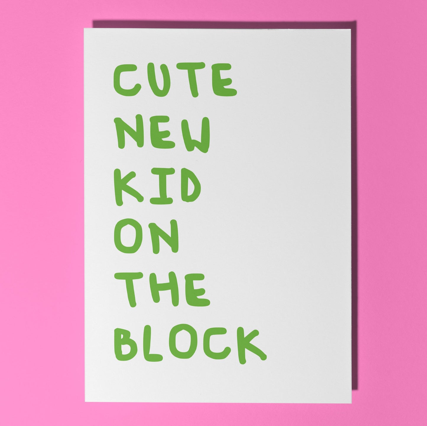 funny baby shower card