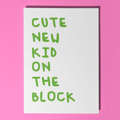 funny baby shower card