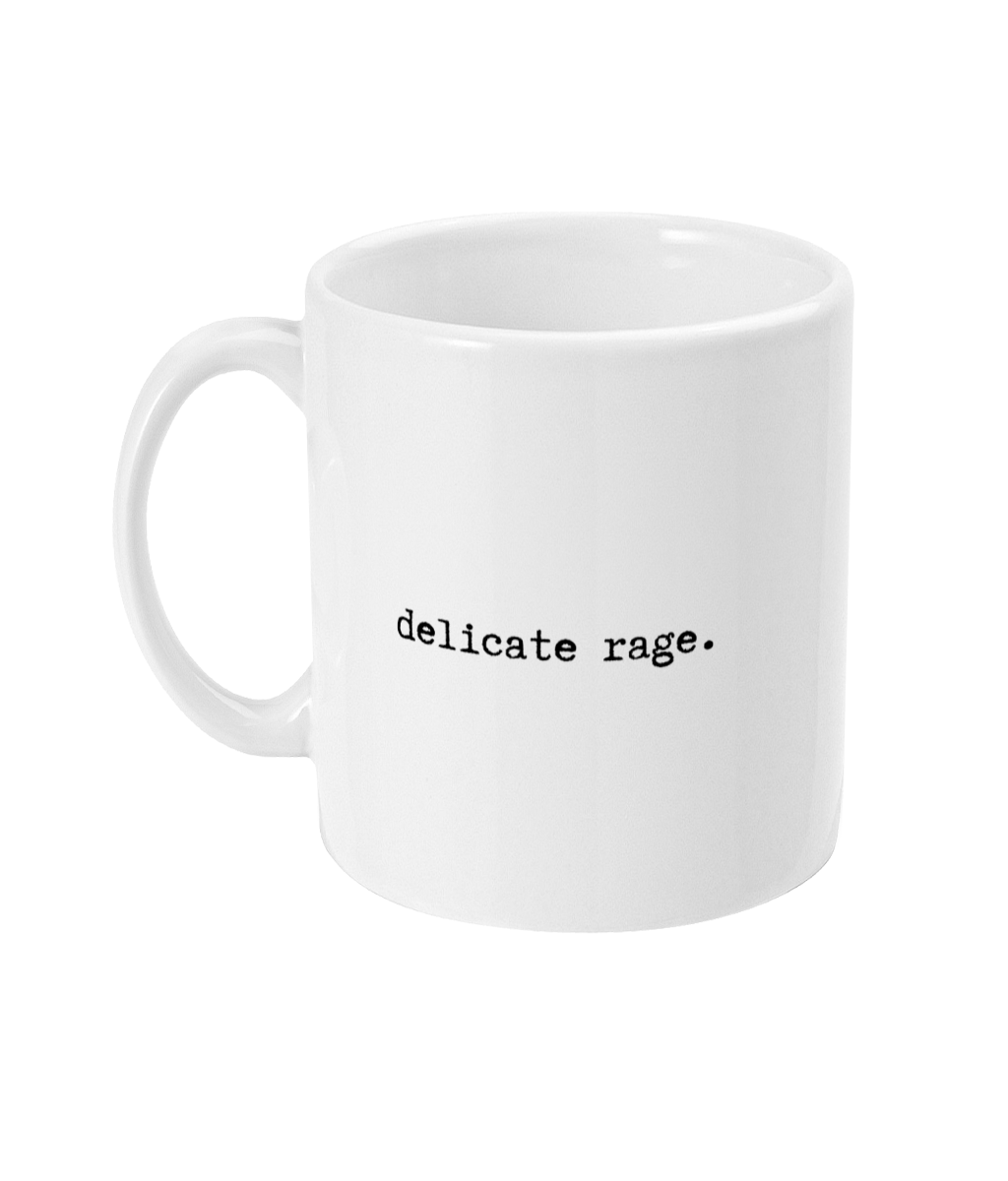 Delicate rage mug