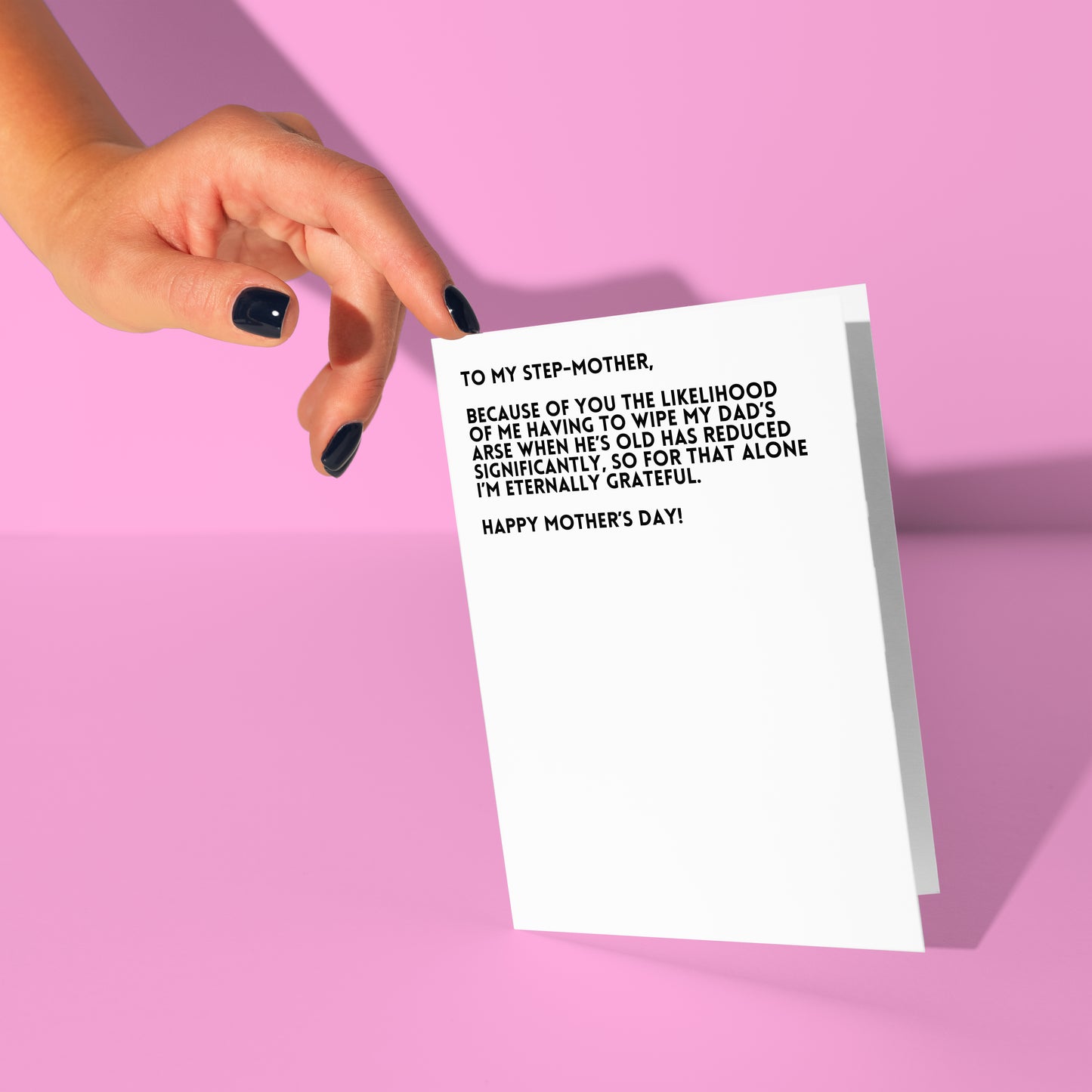 Step Mum card