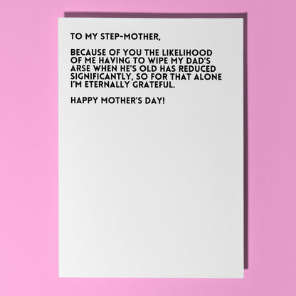 Step Mum card
