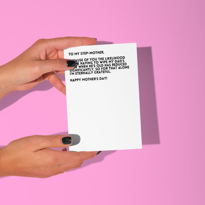 Step Mum card