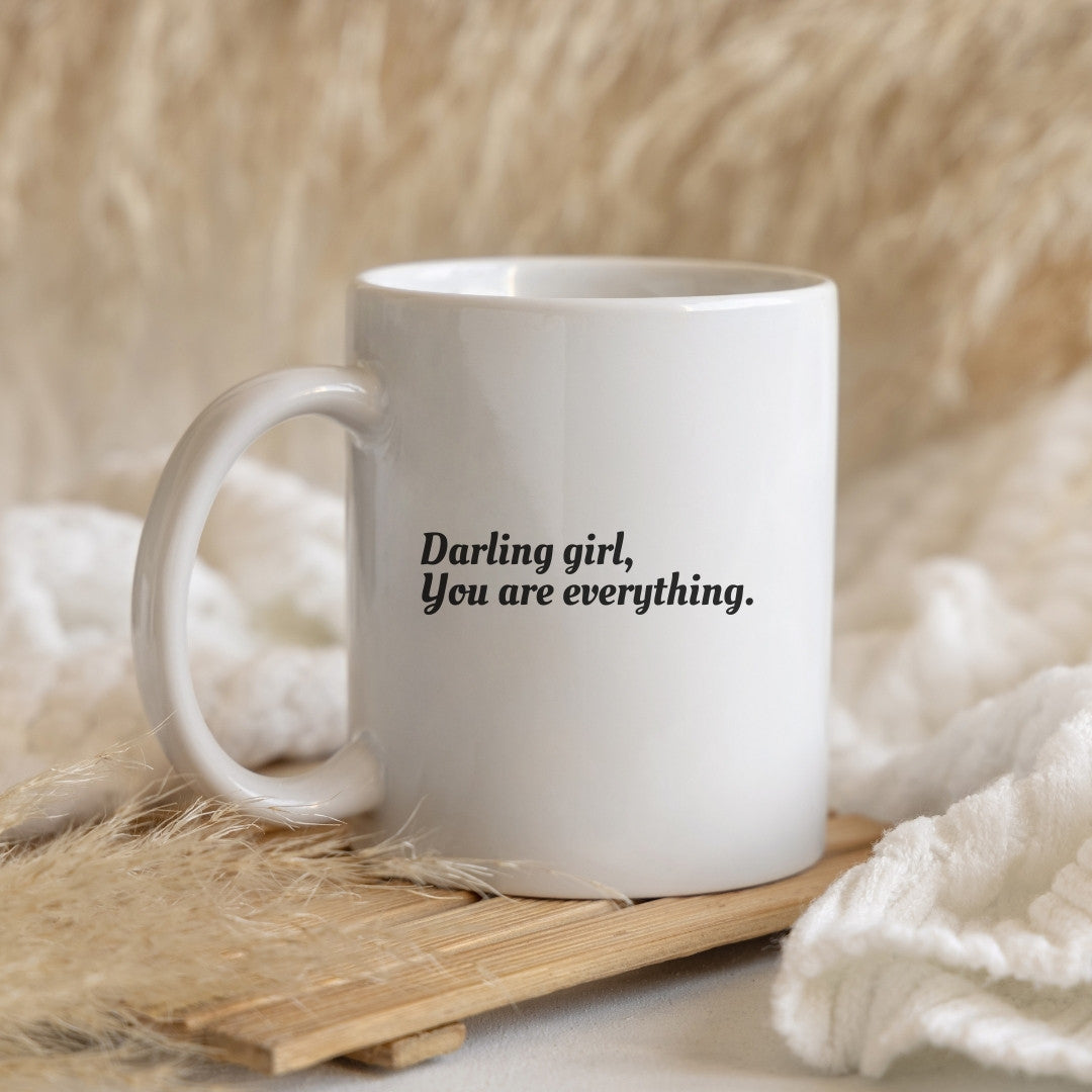 Darling girl mug
